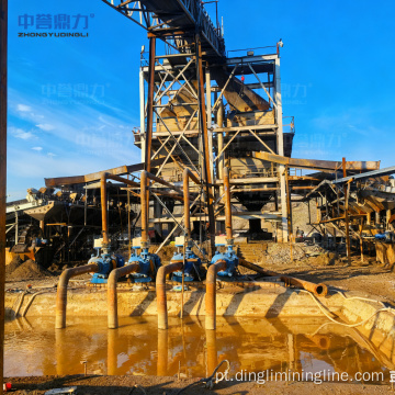 Planta de processamento CIP de minério de ouro de alta eficiência